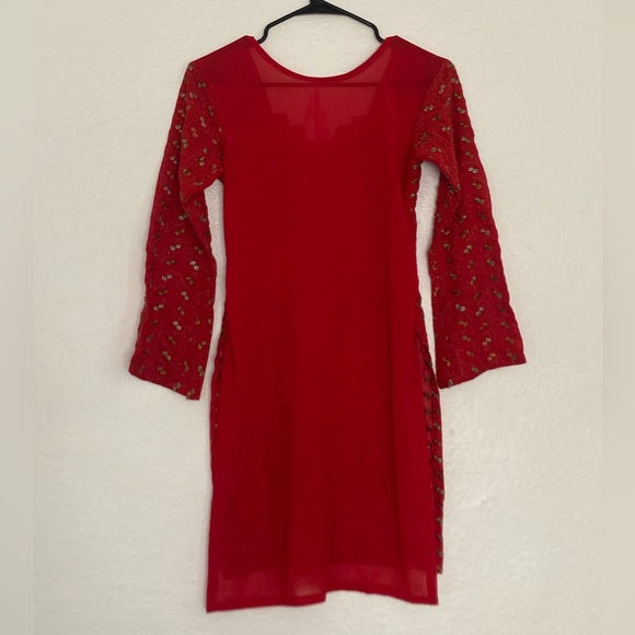 Chiffon Tunic Dress - Picture 2 of 5
